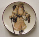 Dollhouse Miniature Old Fashion Santa In White Coat